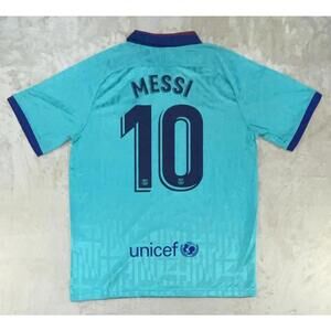 NWT FC Barcelona 19-20 3rd Away Messi 10 Jersey XL Authentic Nike Soccer La Liga